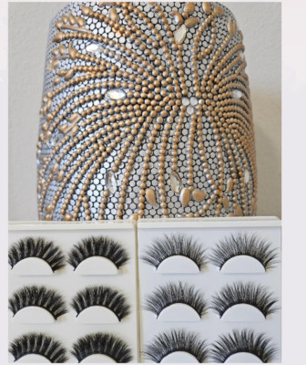 Two Styles=6 Pairs False Lashes WISPY High Quality