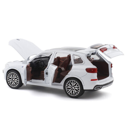 1:32 Scale Diecast BMW X5 SUV Model Vehicle Car Toy Collectible Sound&Light Gift - Picture 9 of 14
