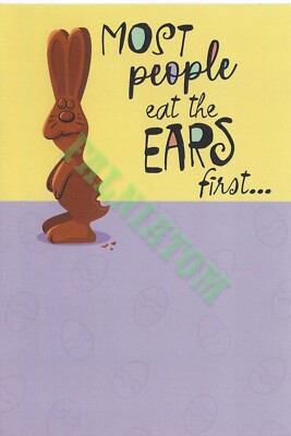 NOS New Hallmark Easter Card -  Funny