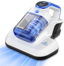 Cordless Mattress Vacuum Cleaner with 253.7nm UV-C Light Bed Vacuum Cleaner
