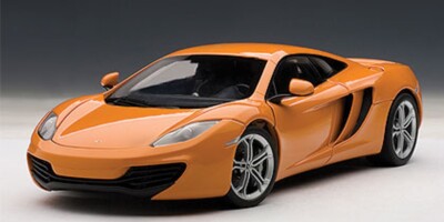 AUTOART MCLAREN MP4-12C 1/18 MODEL CAR ORANGE 76006