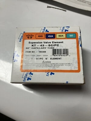 Sporlan Power Head KT-43-SC/PC