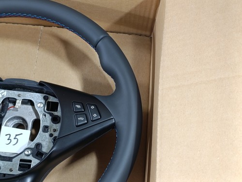 BMW E60 E61 E63 E64 M Steering Wheel REFINSHED Nappa NEW OEM M5 M6 - Picture 6 of 9