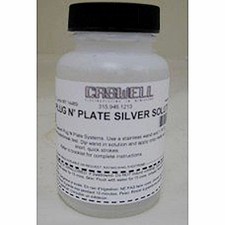 4 oz Plug N Plate Silver Metal Plating Solution Refill 
