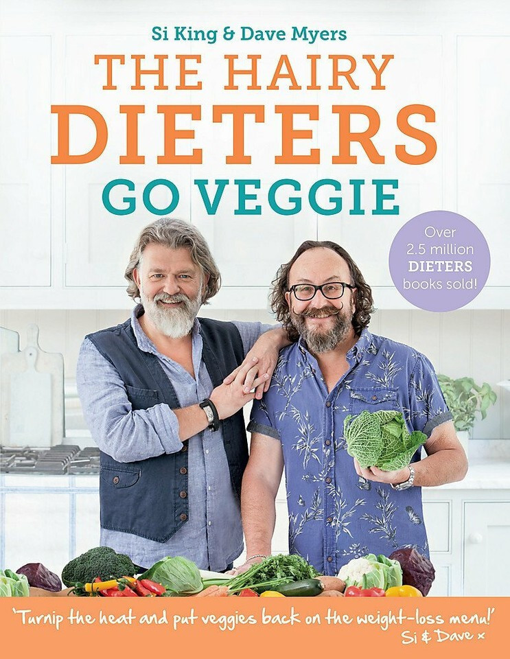 The Hairy Dieters Go Veggie: 80 Delicious Vegetarian Recipes Paperback NEW