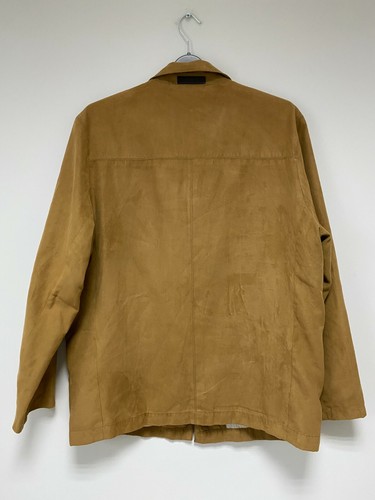 STONES Men's Brown Button Jacket Size EU50 UK40 - Picture 3 of 7