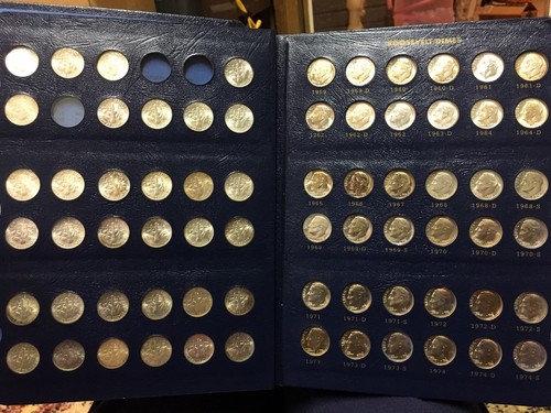 1946-2013 SET Silver & Clad Dimes In Album ALL BU & PROOF P-D-S *192 COINS* 10c - Picture 3 of 9