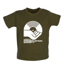 Vinyl Preservation Society - Baby T-Shirt / Babygrow - Music DJ Love Vinal Gig