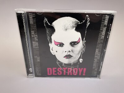 Mojo Presents Destroy! Various Artists CD Classic Punk Compilation Tested