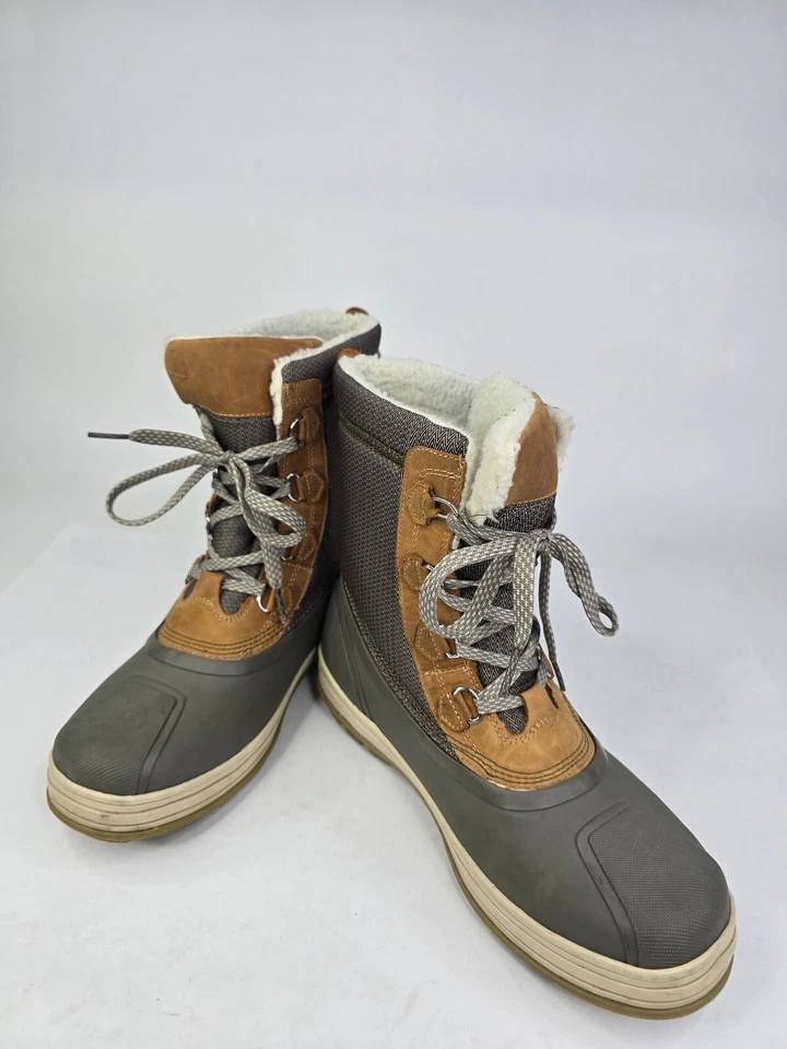 Botas de nieve Helly Hanson para mujer gris/bronceado talla 8,5 Foto 2 de 4
