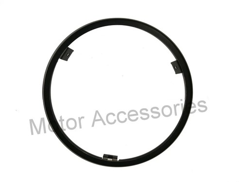 Faro a led adatto per Royal Enfield Meteor 350cc con cerchio esterno nero - Foto 7 di 8