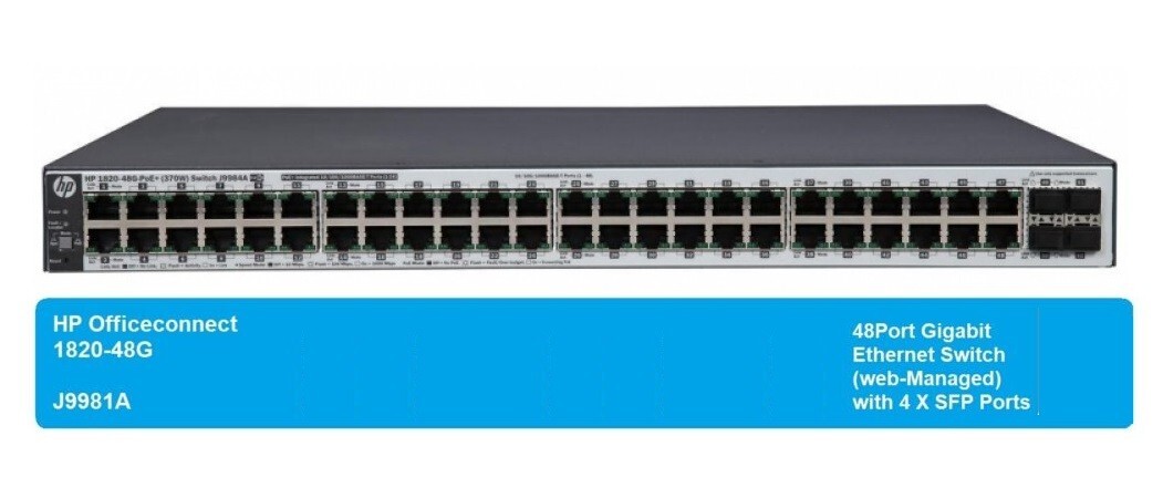 HP J9981A OfficeConnect 1820 48g Switch for sale online UK