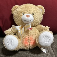 BEREST Sleeping Bear, Baby Soother Heartbeat, White Noise, Nightlight, Lullaby