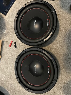 2-MB Quart RWC 304 DVC 12 inch Subwoofers.