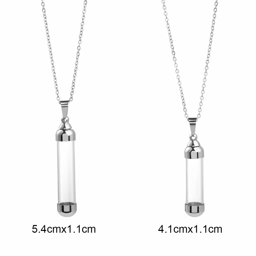 Discover 157+ glass vial necklace latest songngunhatanh.edu.vn