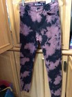 TRACTOR BLU JULIA SLIM HI RISE JEANS BLACK & PURPLE SIZE 25 SUPER STRETCHY NWT B — photo 2