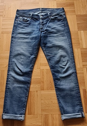 7 Seven for all Mankind Josefina Skinny Boyfriend, W27 (28) ♥ Blau used ♥ TOP - Bild 8 von 16