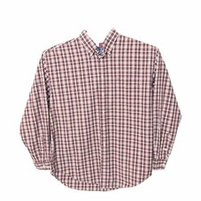 Vintage Tommy Hilfiger Made In USA Plaid Button Down Mens XL