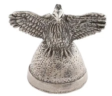 WHOLE EAGLE GUARDIAN BELL with a velvet pouch (Mis.All Type). NEW!