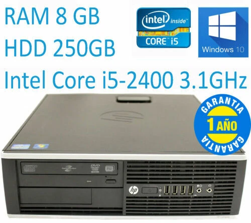 PCs de sobremesa y todo en uno HP Intel Core 2 con Windows 7