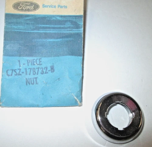 NOS 68 Mustang T-Bird Falcon Ford Rear View Outside Mirror R/C Nut C7SZ-17B732-B