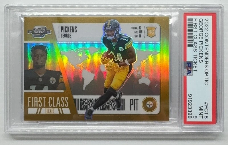 George Pickens Panini Contenders Optic First Class Ticket #FCT8 Base