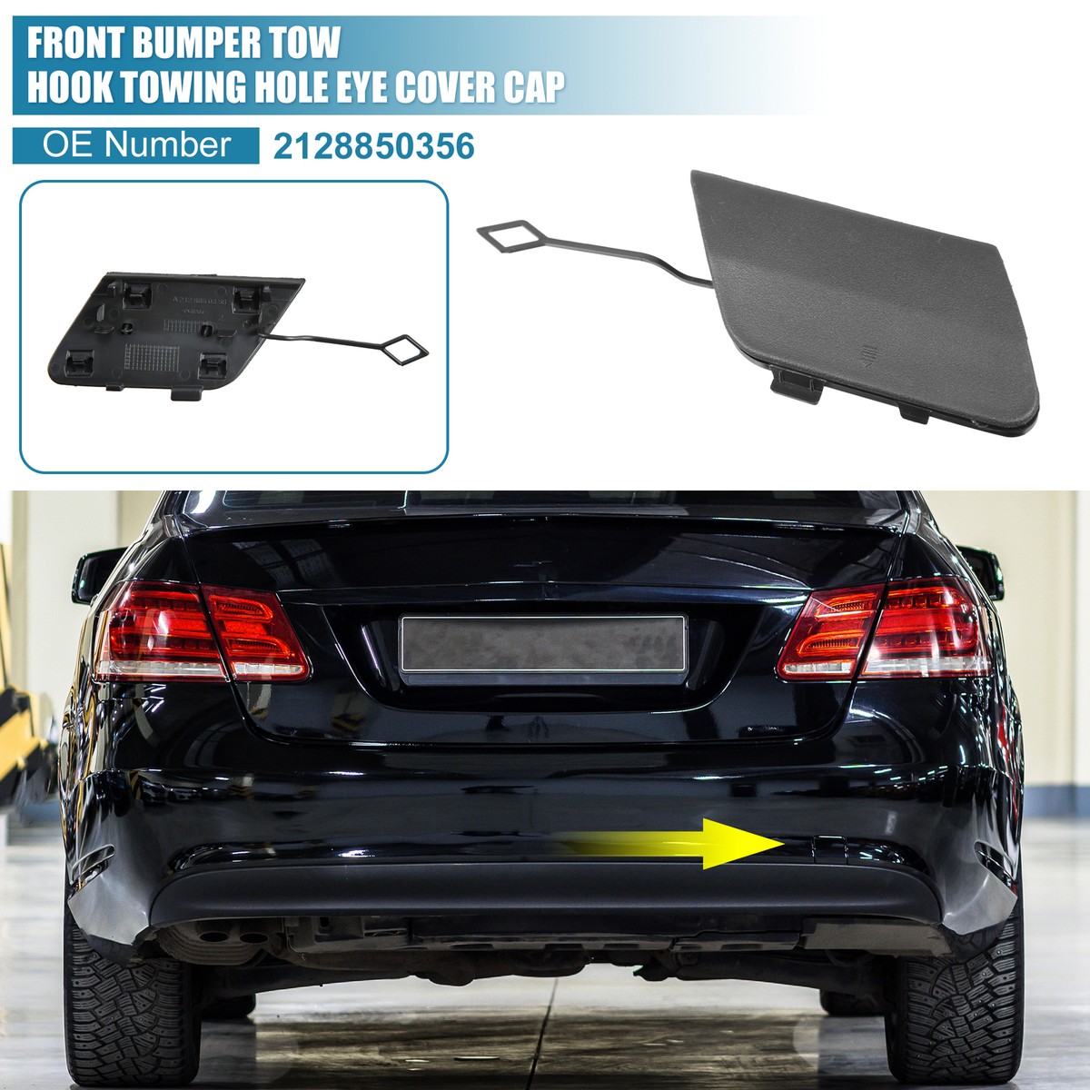 Car Rear Bumper Tow Hook Cover 2128850356 for Mercedes-Benz Car Rear Bumper Tow Hook Cover 2128850356 for Mercedes-Benz