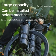 ENLEE Bike Fork Waterproof Bag 5L 8.5L Capacity Frame Foldable Luggage Panniers