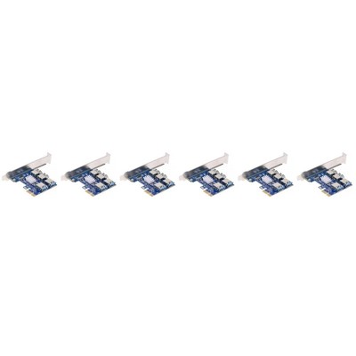  6 Pack PCI-E-Erweiterungskarte PCI-Express-Extender Pci-e-extender