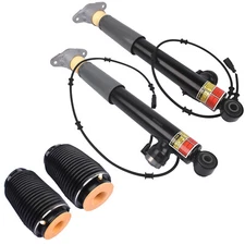 2 Pair Rear Set Shock Struts & Air Suspension Spring For Hyundai Equus 2011-2016