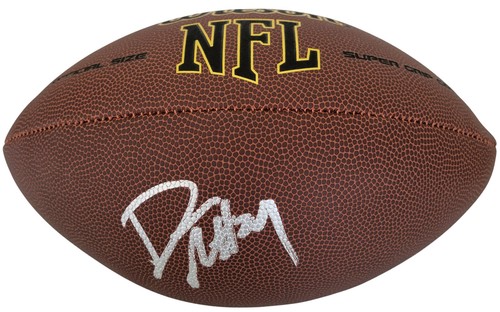 Darrelle Revis HOF New York Jets signed NFL football exact proof COA autographed - Picture 2 of 3