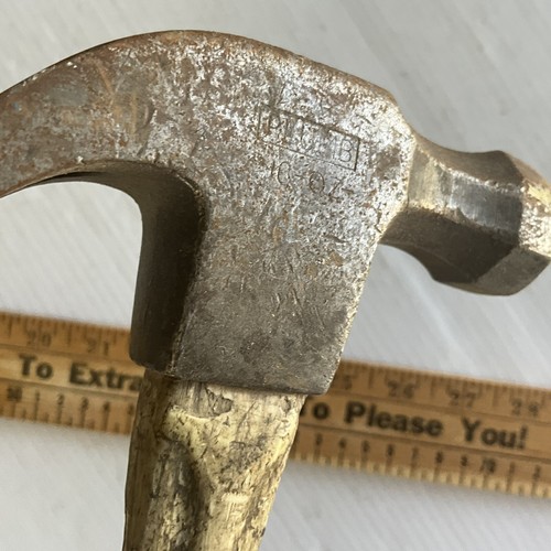 Vintage Very Rare Plumb Fiber Glass 16 oz Claw Hammer - Picture 4 of 6