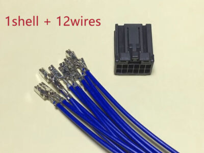 10set J11DF-12V-KX Elevator Connector + Mating Pin + Mating Wire