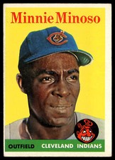 1958 Topps Minnie Minoso #295 Cleveland Indians