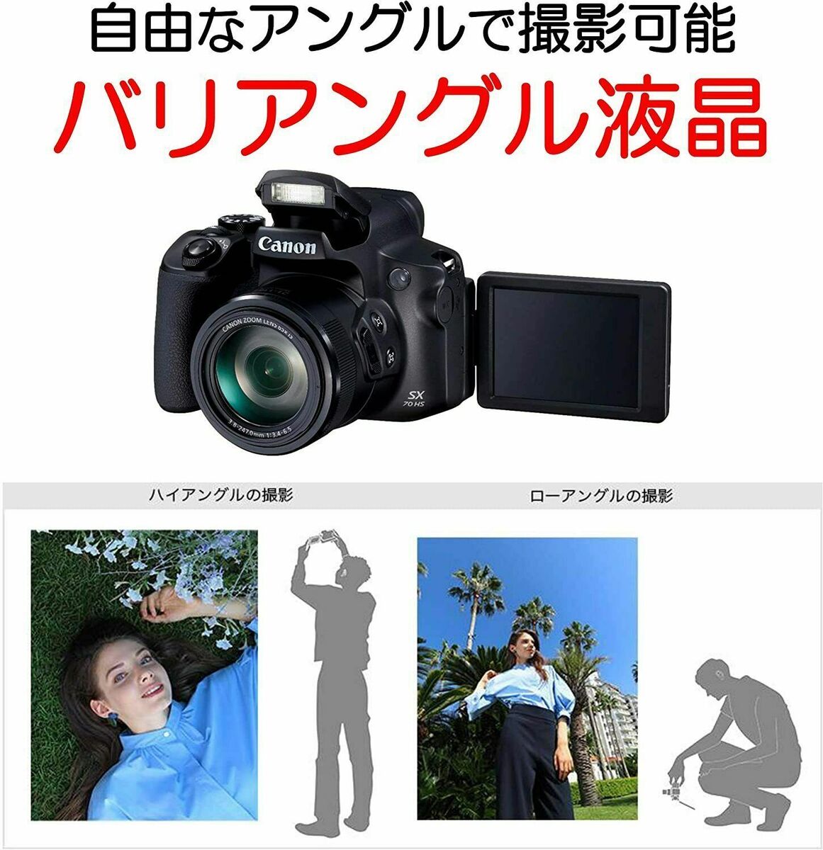 Canon Compact Digital Camera PowerShot SX70 HS PSSX70HS Used Canon Compact Digital Camera PowerShot SX70 HS PSSX70HS Used