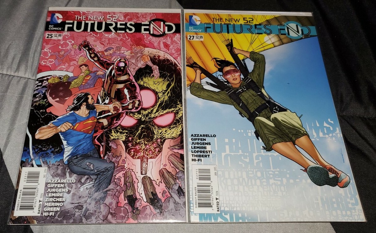 THE NEW 52: FUTURES END #21, 22, 25, 27-35, 37-39, 48, (DC
