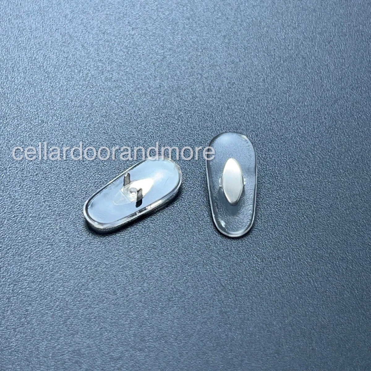 Nose Pads for Ray Ban Eyeglasses Aviator Sunglasses Silver 15mm