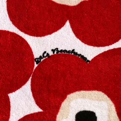 激レア品 D&G marimekko柄 BEACH WEAR D&G DOLCE & GABBANA beach towel w/ Marimekko's classic poppy