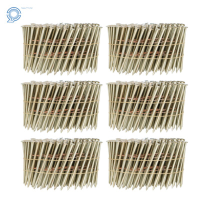2-1/2-Inch x 0.090-Inch Siding Nails Wire Collated Coil 15-Degree 3600 Pack New