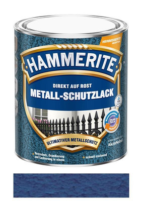 Hammerite Metallschutz-Lack Hammerschlag 250 ml dunkelblau Art. Nr. 5087600