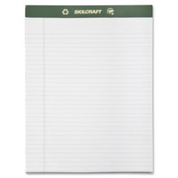 Skilcraft Writing Pad,perf, 5/16 Ruled, 50sht, Ltr,8-1/2x11-3/4, We 5169627 on sale Skilcraft Writing Pad,perf, 5/16 Ruled, 50sht, Ltr,8-1/2x11-3/4, We 5169627 on sale