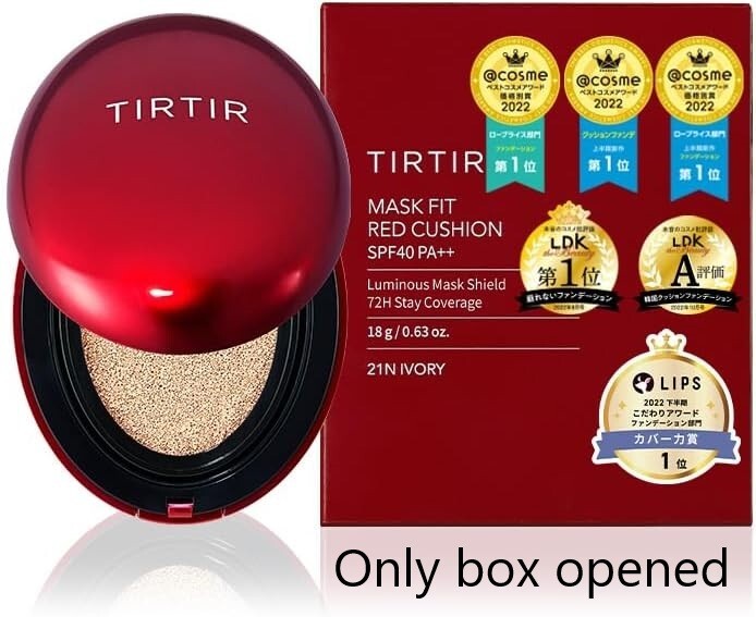 TIRTIR Mask Fit Red Cushion 18g 17C PORCELAIN SPF40 PA++ mask shield