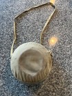 Vintage Aluminum Canteen PALCO 2 QUART-ER Military Camping w/ Crossbody Canvas — photo 3