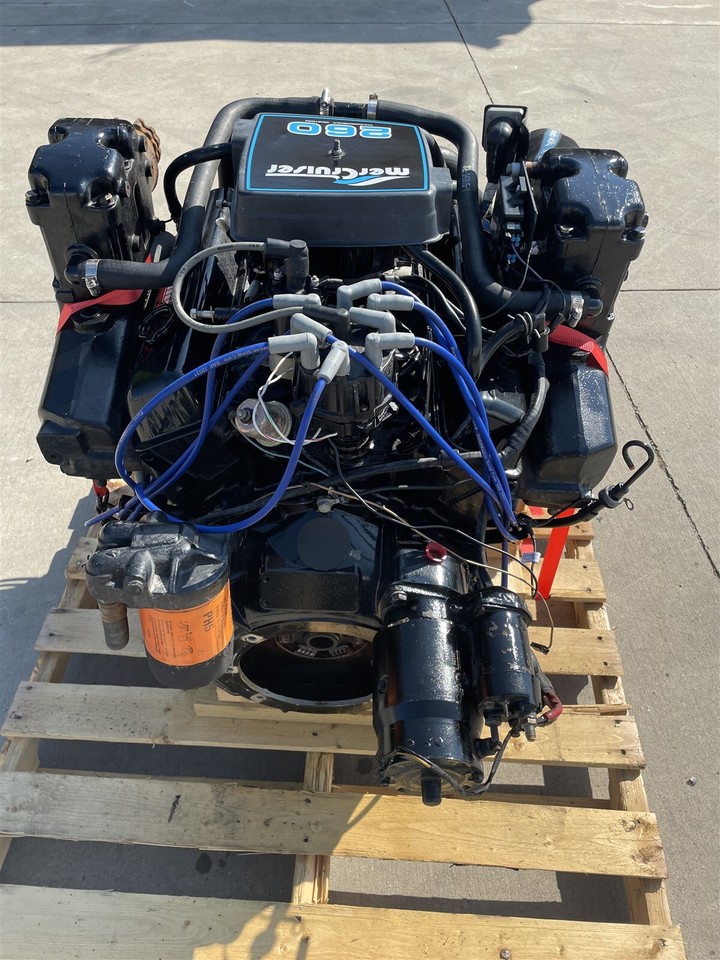 87 Mercury Marine MerCruiser 5.7 L 350 260 HP Inboard Boat Engine motor ...
