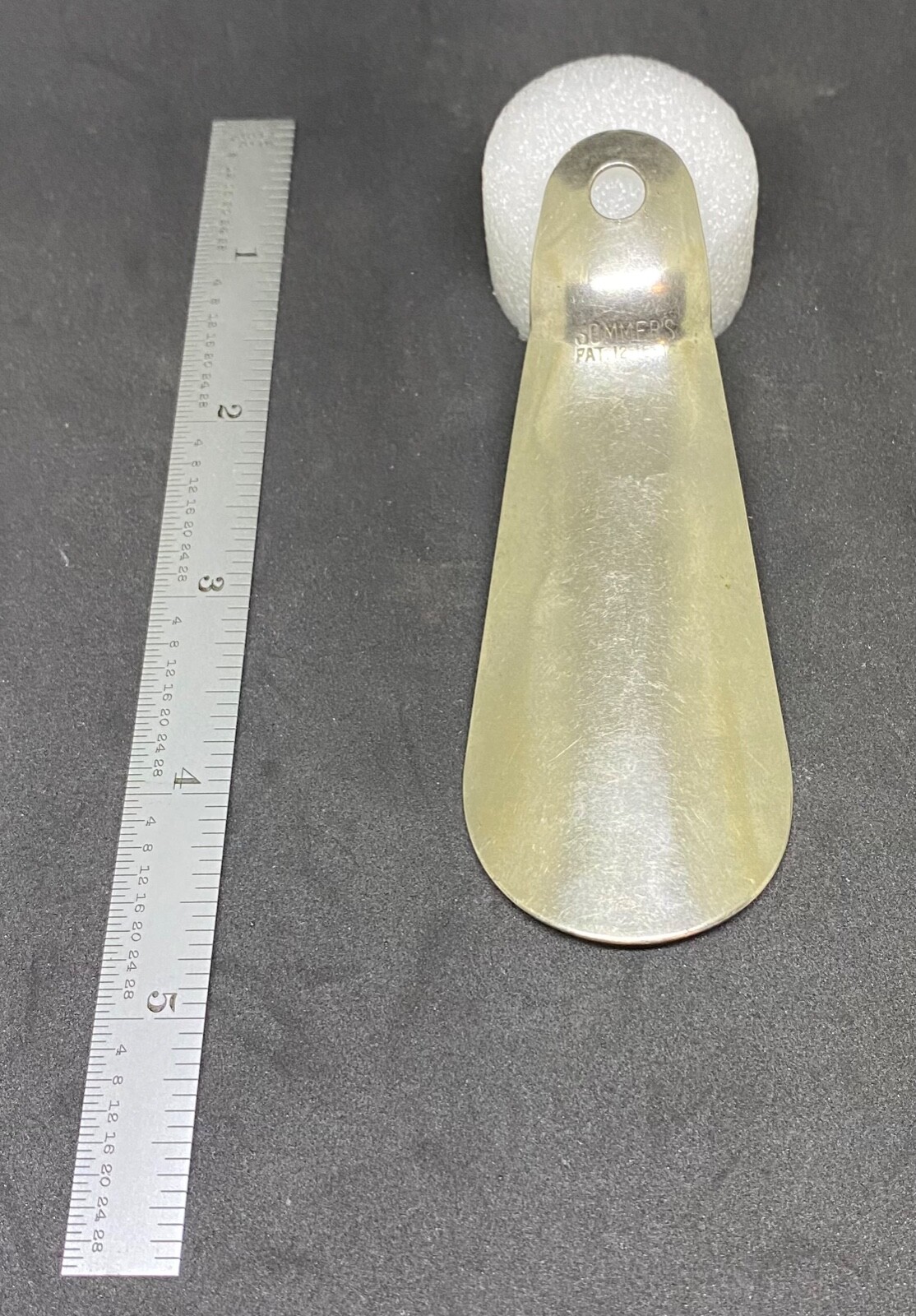 Antique Vintage Advertising Shoe Horn. Sedalia, Misso… Gem