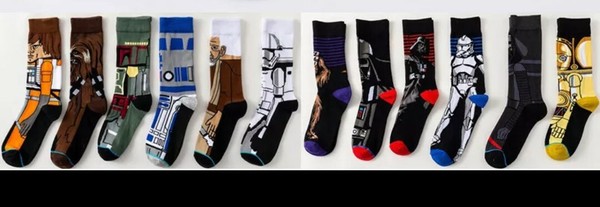 12 Pares De Calcetines Star Wars