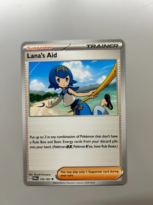 Lanas Hilfe 155/167 Pokemon Twilight Masquerade Common Trainer