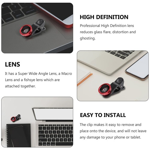 3 1 Pocket Lens 3 1 Universal Mobile Phone Lens Phone Camera Lens - 第 7/12 張圖片