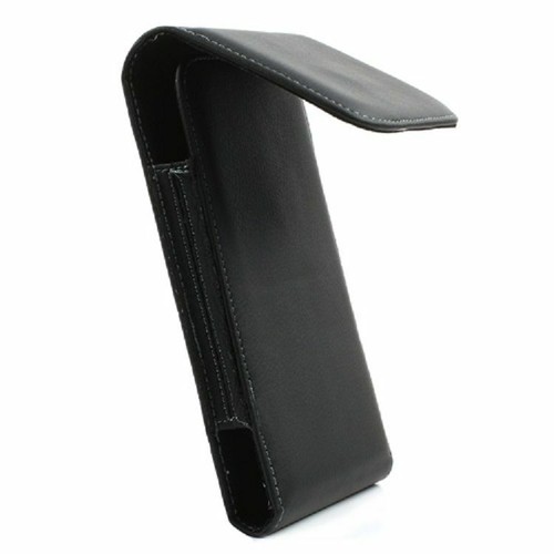 for ZTE Zmax, Z970 Case Metal Belt Clip Synthetic Leather Vertical Premium - Picture 5 of 9