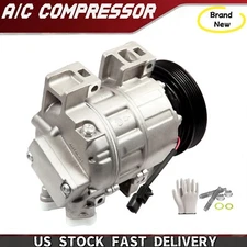 Air Conditioning A/C Compressor For 2007-2012 Nissan Altima 2.5L l4 CO 10886C